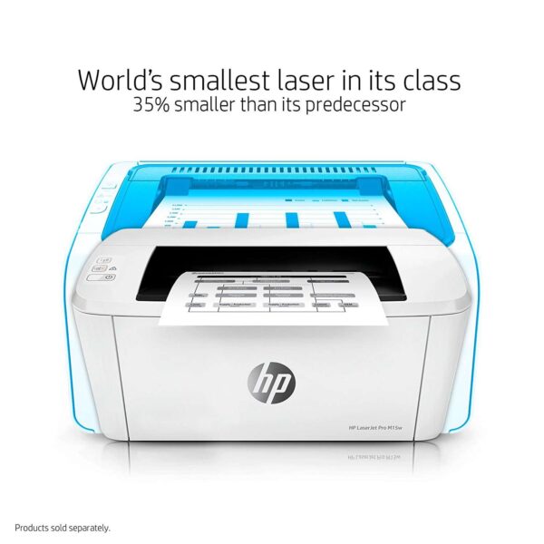 HP LaserJet Pro M15w Wireless Laser Printer